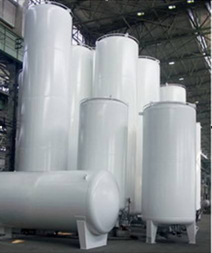 Low Consumption LIN / LNG Cryogenic Liquid Storage Tank 0MPa - 1.6MPa