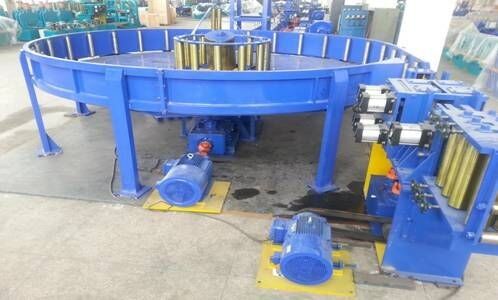 High Frequency Straight Tube Mill Machine With Uncoiling Machine Φ38- Φ115mm