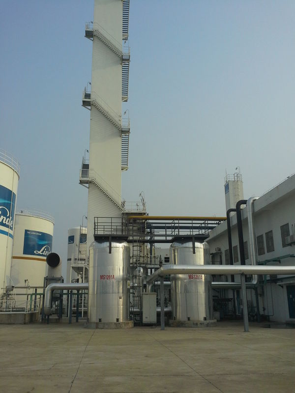 High Purity 99.6% 100nm3/h Industrial Cryogenic Air Separation Plant