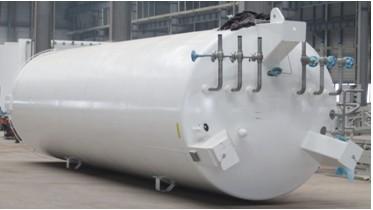 Large Capacity Horizontal Co2 ISO Tank Container , Cryogenic Liquid Tank