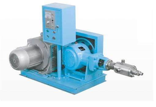 Large Flow LCO2 / LNG Industrial Gas Equipment Cryogenic Liquid Pump Blue Color