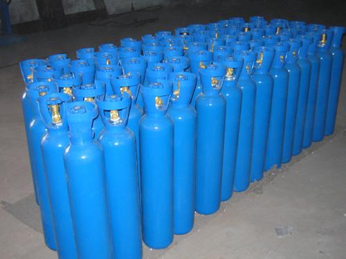25L - 52L Seamless Steel Compresses Gas Cylinder For High Purity Gas ISO9809-1