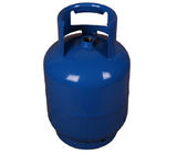 Helium Customized 10KG Compressed Gas Cylinder / Lpg Gas Bottles 23.5L Water Capacity