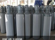 Red / Grey 210BAR 34CrMo4 Medical Compressed Gas Cylinder 5L - 14L