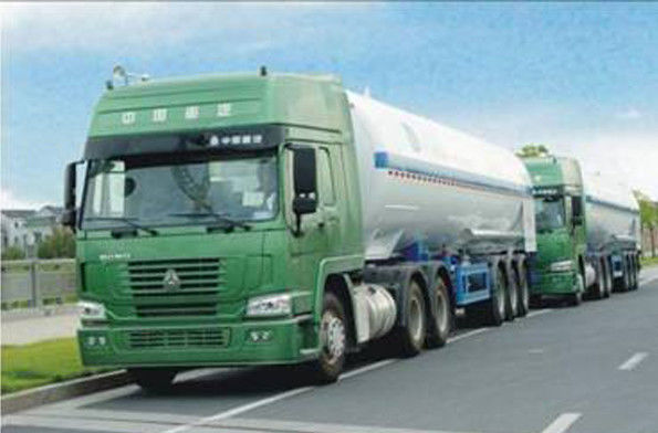 Horizontal 10m3 LOX LIN LPG Storage Tank DN2400*14*7508mm ISO9001:2008