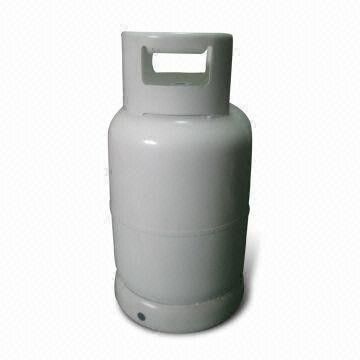 Helium Customized 10KG Compressed Gas Cylinder / Lpg Gas Bottles 23.5L Water Capacity