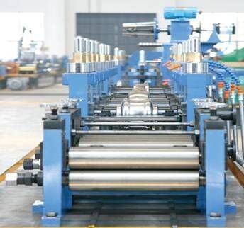 Fully Automatic Straight Welded Tube Mill Line 400KW 20-60M / Min Speed