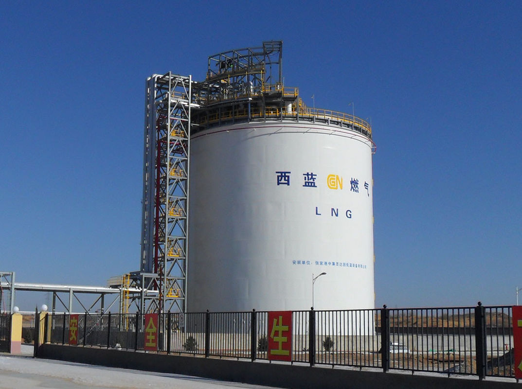 Large ISO Tank Container LIN / LAr / Liquid Nitrogen Storage Tank 200M3 - 50000M3